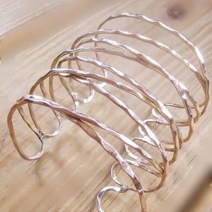 Multi Link Cuff Bracelet